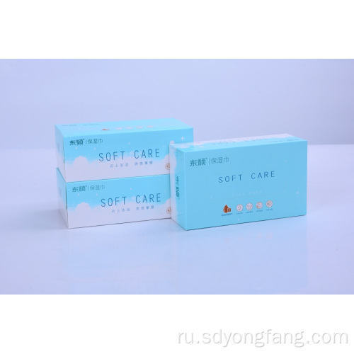 Бумага для лица Moisturizing Box Tissue Facial Paper для бизнеса